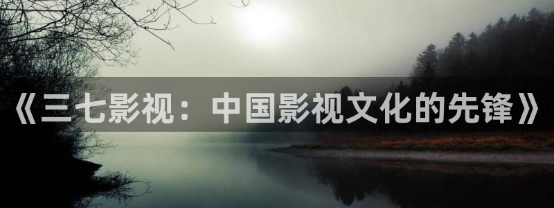 草莓视频大片：《三七影视：中国影视文化的先锋》